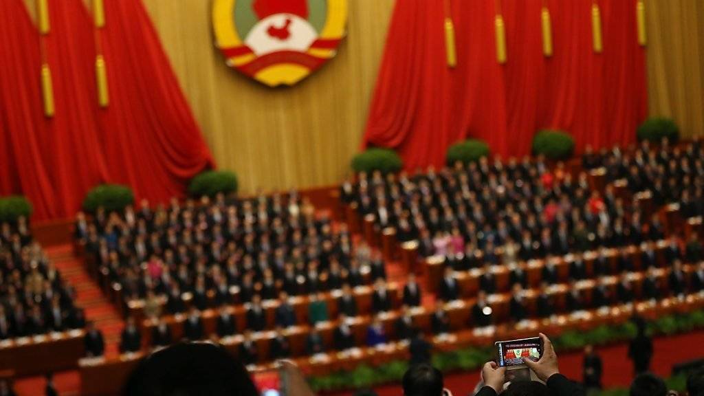 Noch nie eine Vorlage abgelehnt: Chinas Volkskongress billigt auch den jüngsten Fünf-Jahres-Plan.