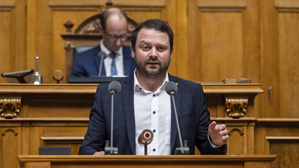 Der Urner Mitte-Politiker Simon Stadler ist als Nationalrat wiedergewählt worden. (KEYSTONE/Alessandro della Valle)