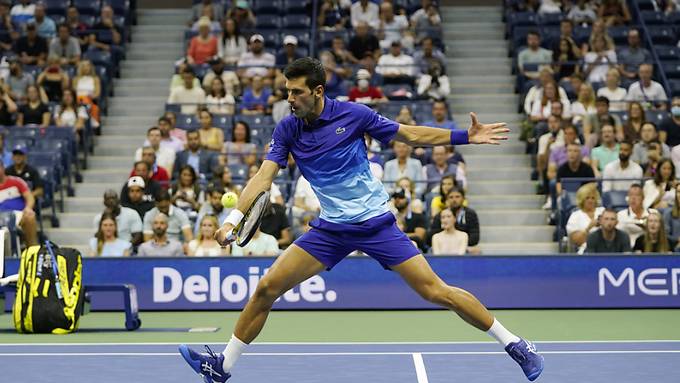 Novak Djokovic kämpft um die Gunst des New Yorker Publikums