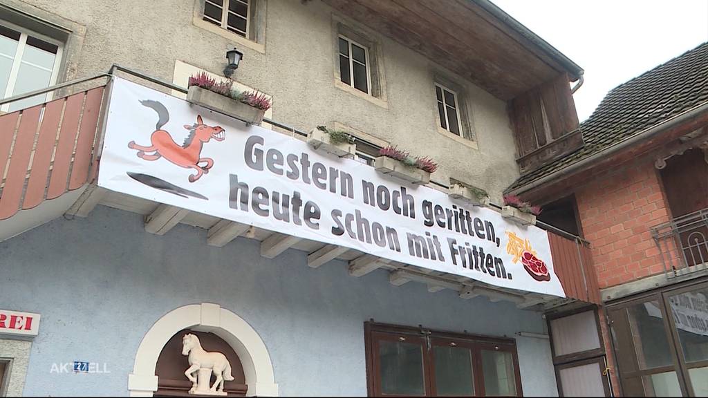 Metzgerei in Dürrenäsch sorgt mit einem Plakat für Empörung