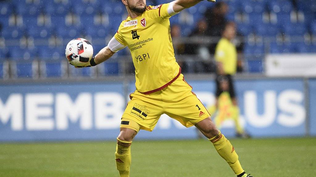Peter Jehle beendet seine Karriere als Goalie beim FC Vaduz