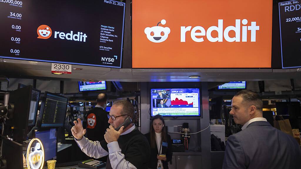 Reddit-Aktie startet mit Kurssprung an der Börse