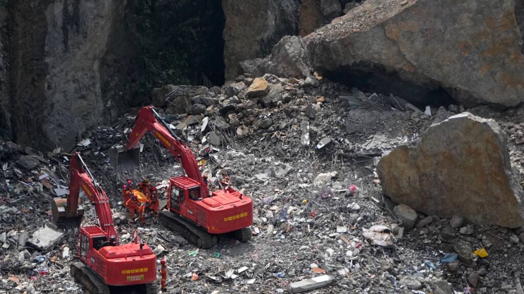 Mehr Tote und Vermisste nach Erdrutsch in China