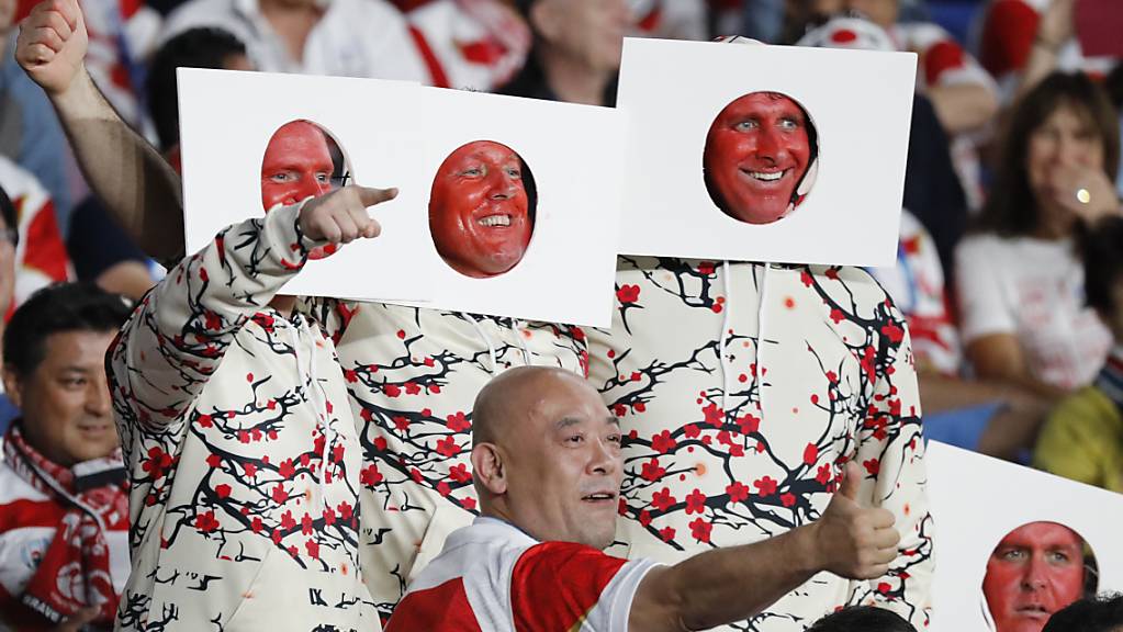 Die Herzen erobert: Japans Rugby-Fans sind überaus kreativ