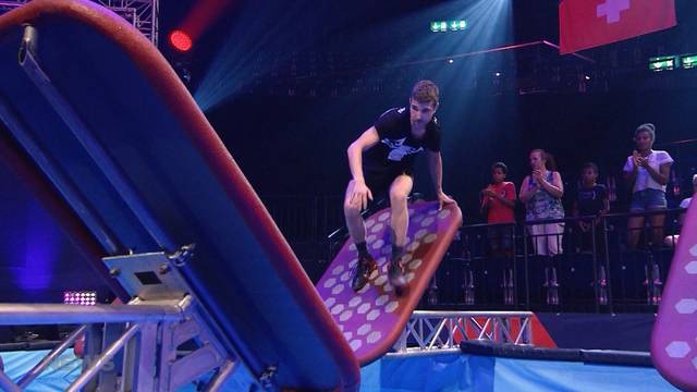 Trotz Fuss-Bruch bei Ninja Warrior Switzerland