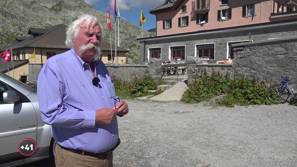 Marzio Eusebio wirtet seit neun Jahren auf dem Gotthardpass