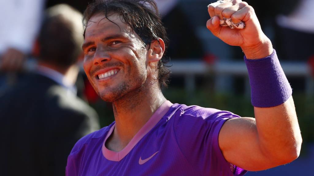 Geschafft: Rafael Nadal gewinnt in Barcelona zum zwölften Mal.