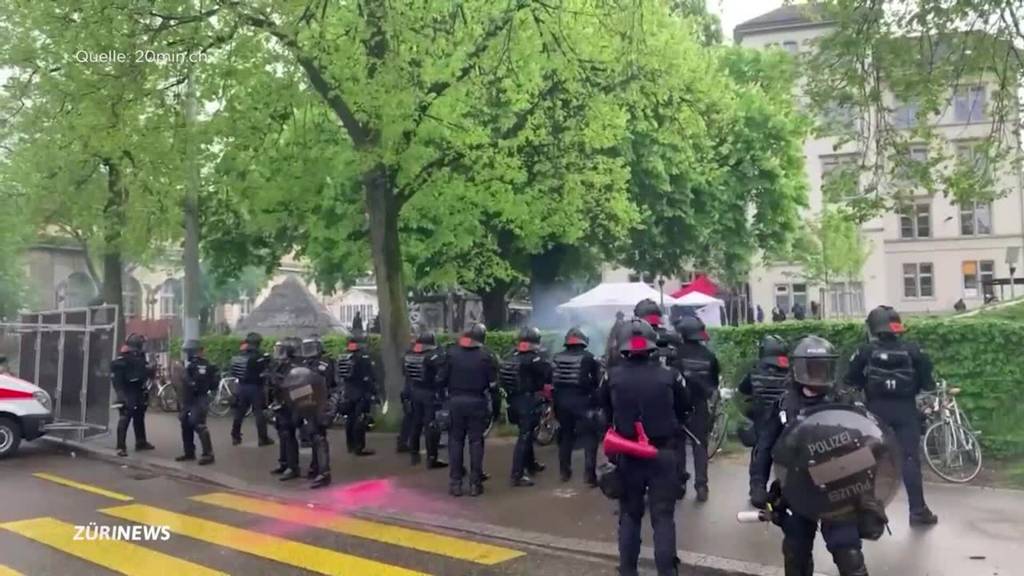 Demonstrant verliert Auge wegen Gummigeschoss