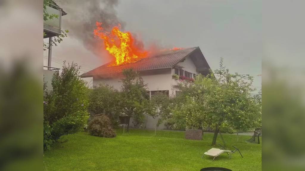 Grosse Schäden: Unwetter wüten in der Deutschschweiz