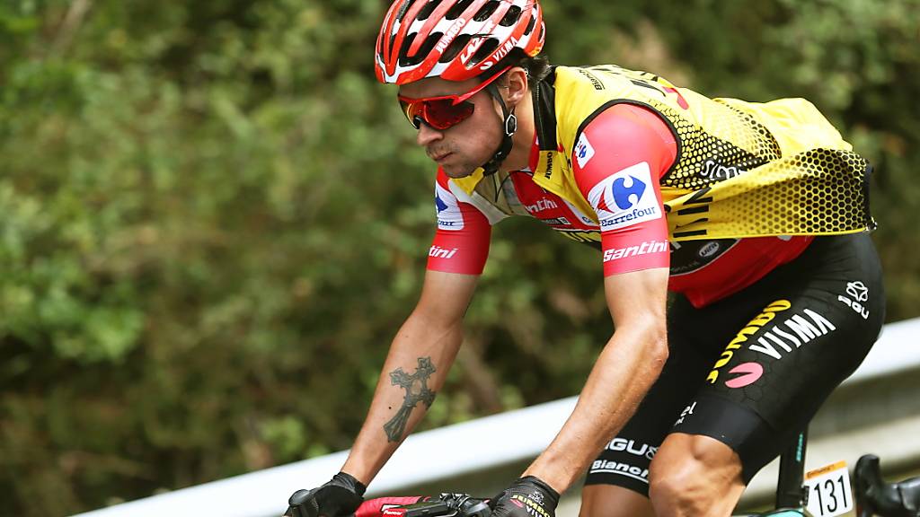 Der Slowene Primoz Roglic führt die Gesamtwertung der Vuelta nach 13 von 21 Etappen ungefährdet an