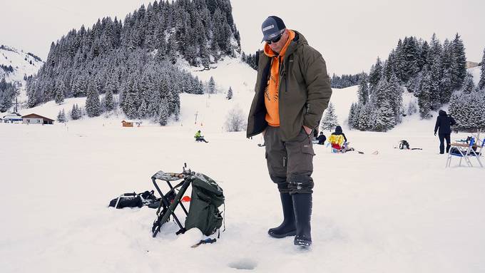 Eisfischen mit Ernst Tobler