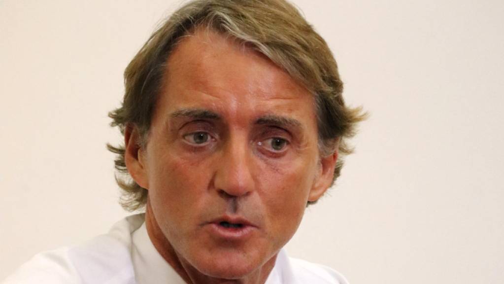 Italiens Nationalcoach Roberto Mancini macht sich gegen die Schweiz auf «ein schwieriges Spiel» gefasst
