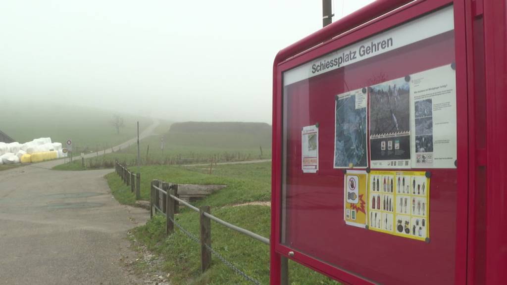 Zu laut: In Aarau wehren sich Anwohner gegen Schiesslärm des Militärs