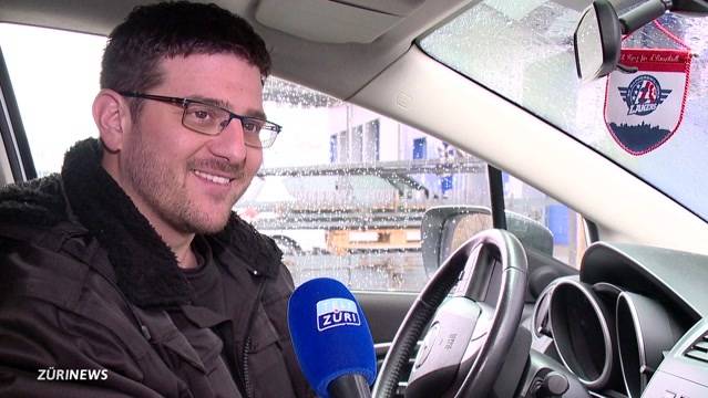 Verzeigung wegen Rückspiegel-Wimpel