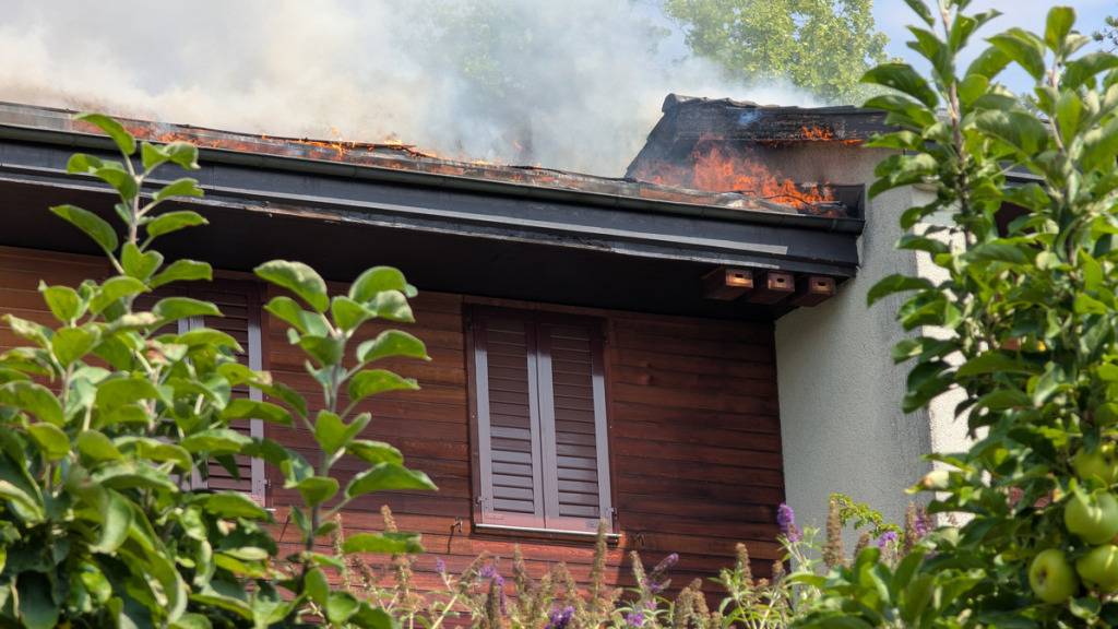 Verletzt wurde durch das Feuer niemand.