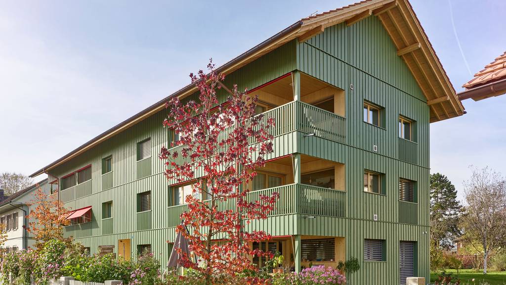 Denkmalpflegepreis für neues Holzhaus in Wangen an der Aare