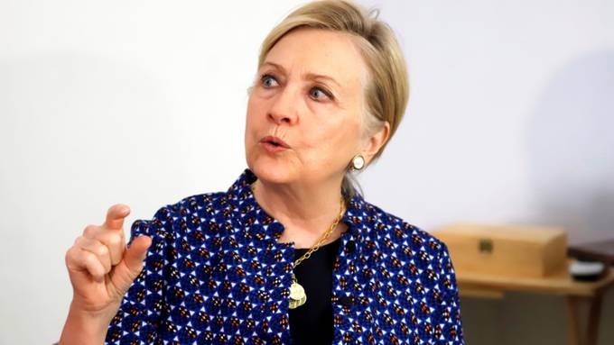 Hillary Clinton stellt beim Filmfestival eine Dokuserie vor