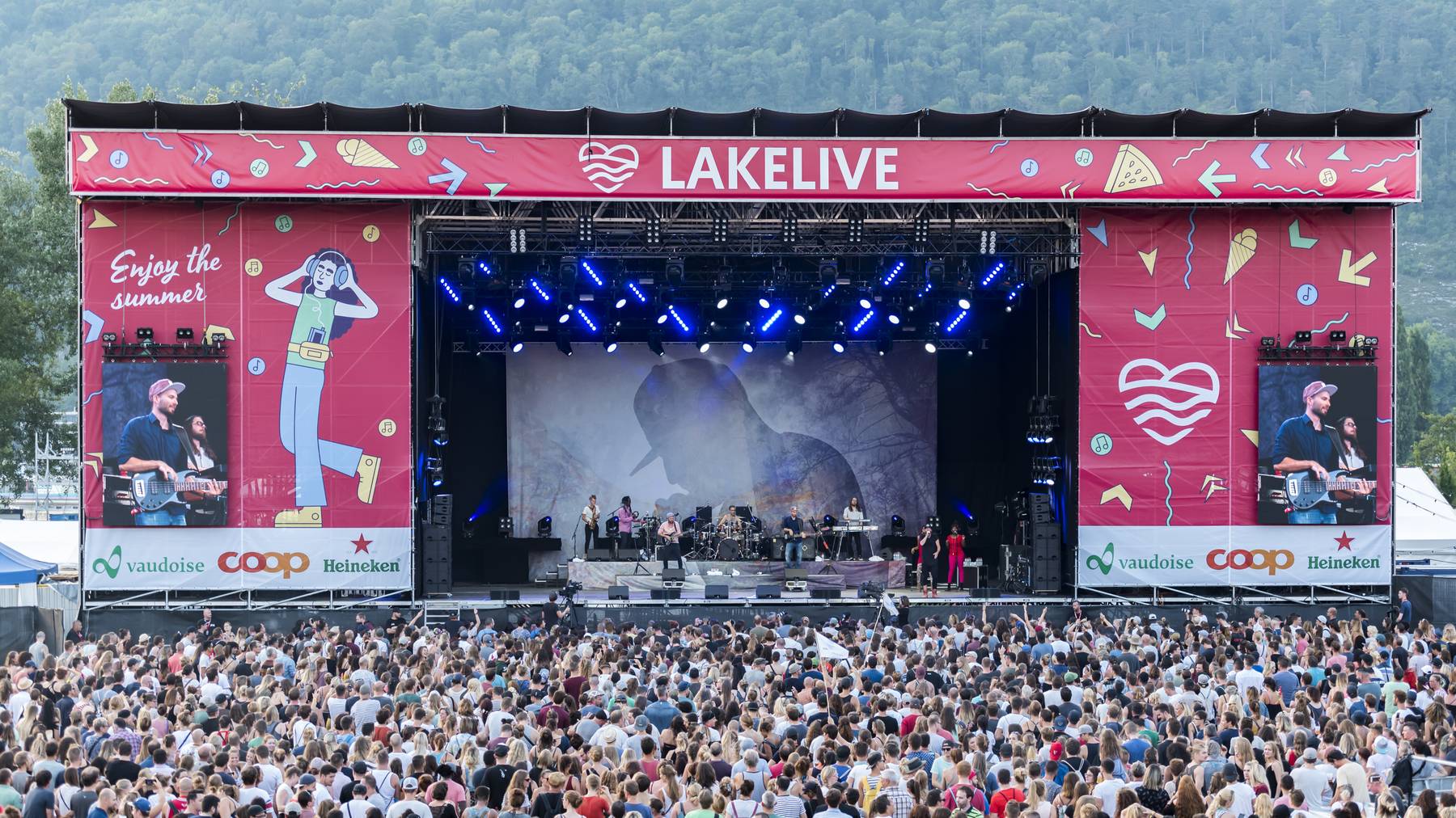 2018 fand die erste Ausgabe des Lakelive Festivals statt.