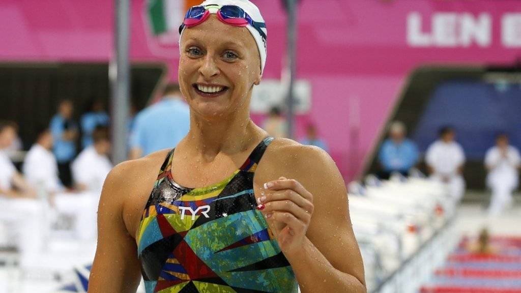 Maria Ugolkova kam im EM-Final über 200 m Lagen bis auf drei Hundertstel an ihren Schweizer Rekord heran