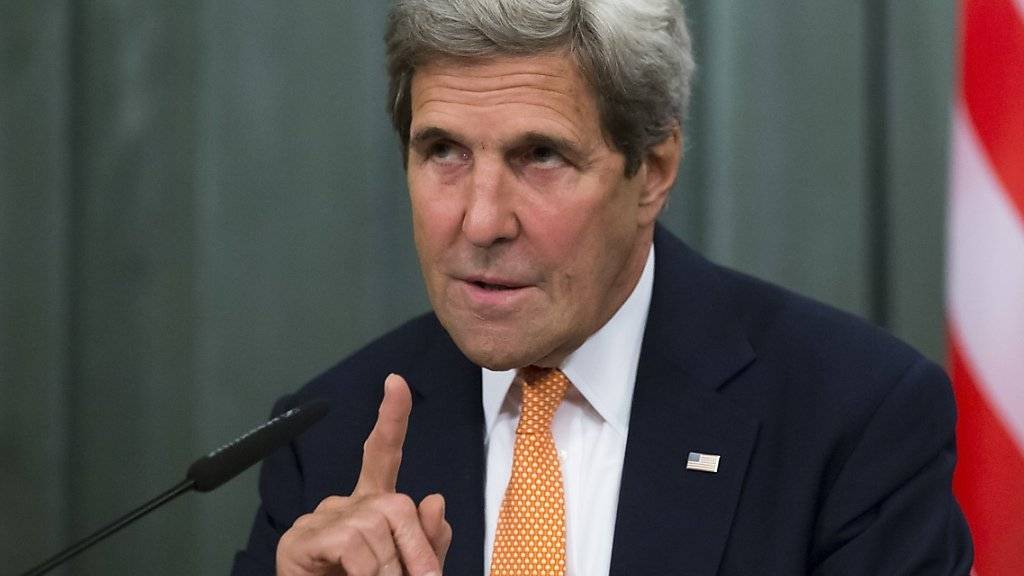 Laut dem US-Aussenminister John Kerry ist die Terrormiliz Islamischer Staat (IS) in Syrien und im Irak arg in Bedrängnis - trotz der letzten Anschläge. (Archiv)
