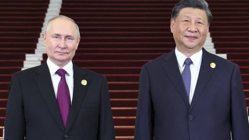 Russlands Präsident Putin zu Staatsbesuch in China eingetroffen