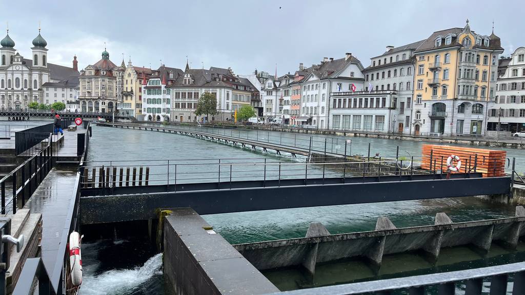 Letzten Mittwoch wurde in Luzern das Reusswehr geöffnet.
