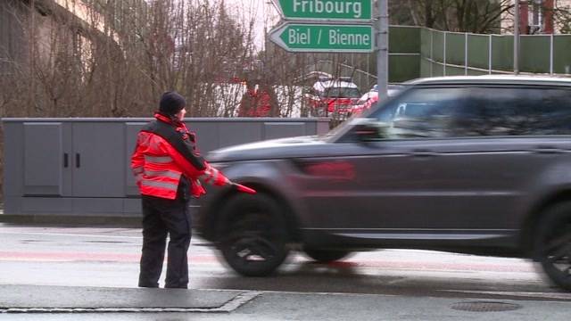 Fahrzeugkontrolle in Ostring