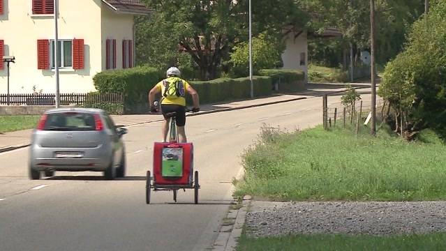 Auf dem Hochrad durch die Schweiz