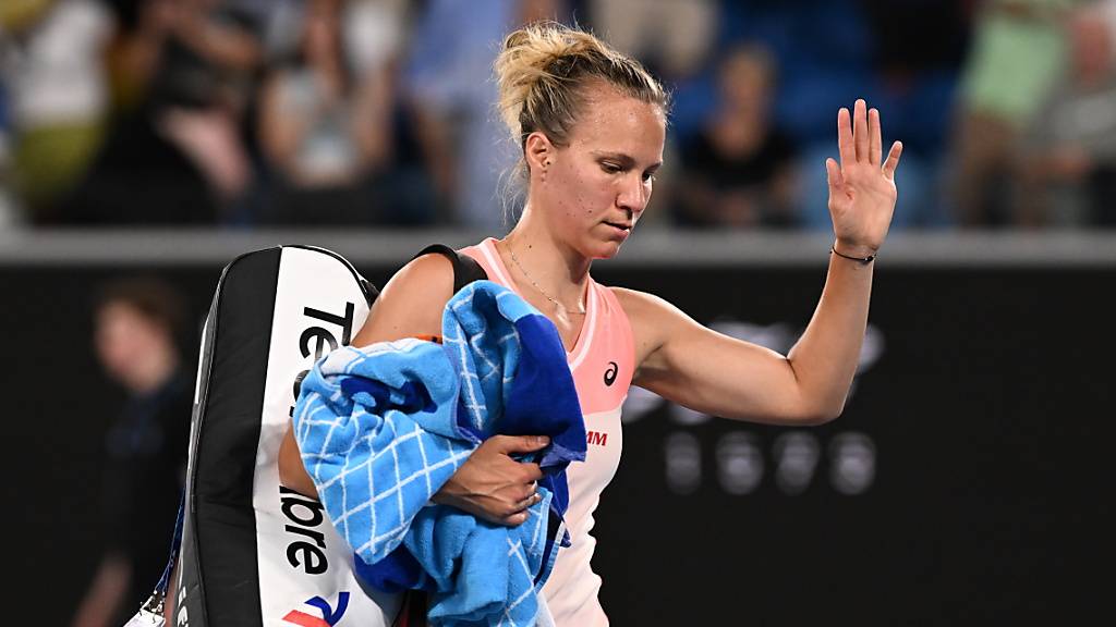 Viktorija Golubic verabschiedet sich am Australian Open in der 3. Runde