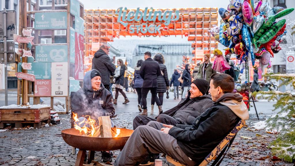 Halbzeit: Der Aarauer Weihnachtsmarkt zieht Zwischenbilanz.