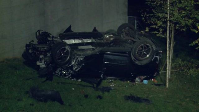 Promille-Fahrt endet mit Sturz von Brücke