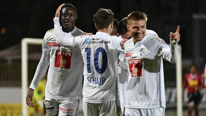 FC Luzern gewinnt Cup-Achtelfinale gegen Chiasso 2:1