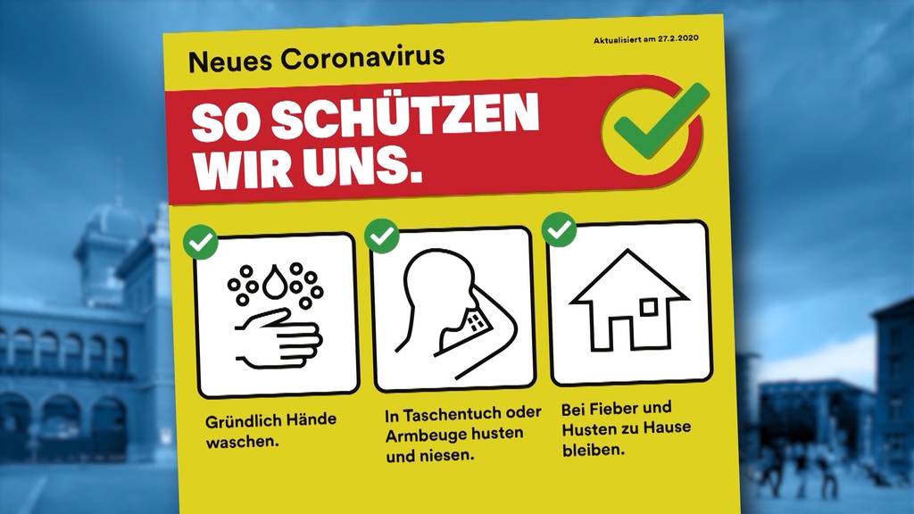 BAG stellt Info-Kampagne gegen Coronavirus vor