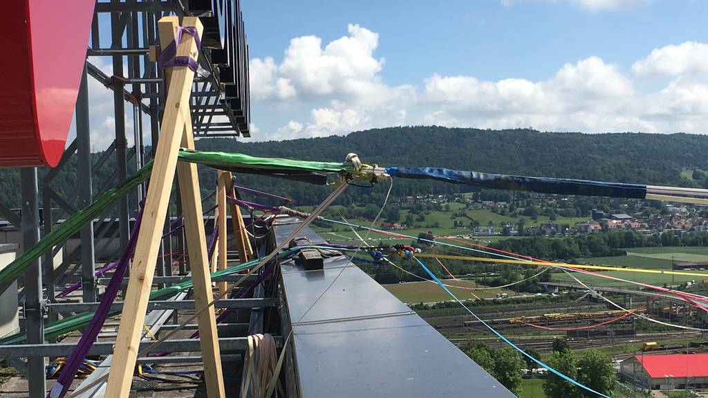 Installation der Highlines