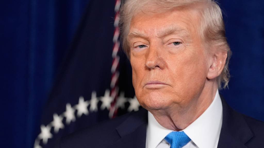 US-Präsident Donald Trump im Mar-a-Lago Club. Foto: Alex Brandon/AP/dpa