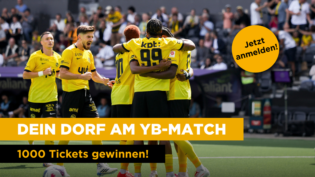Gewinne für dein Dorf 1000 YB-Tickets!