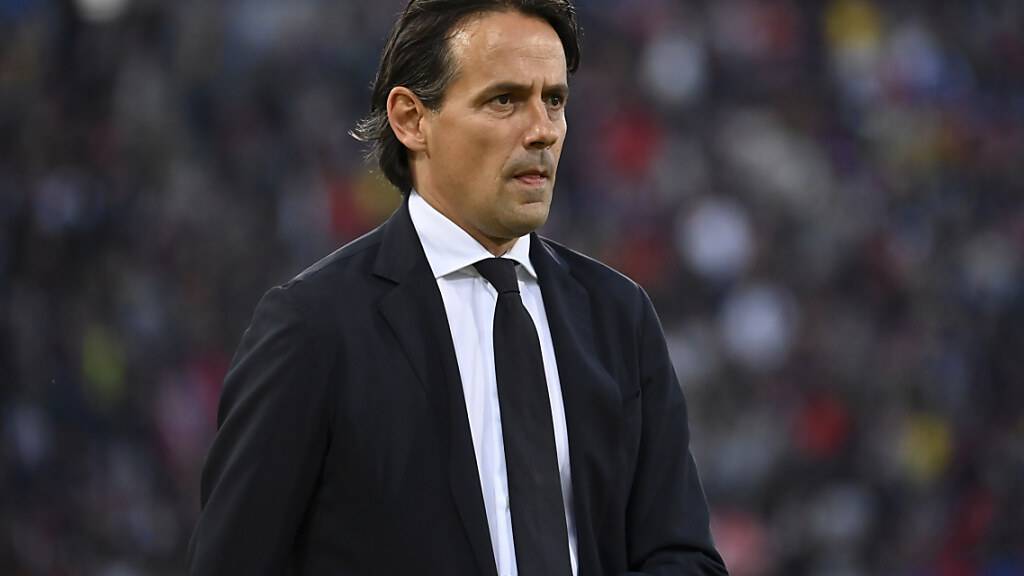 Enttäuschung für Inters Trainer Simone Inzaghi in Bologna