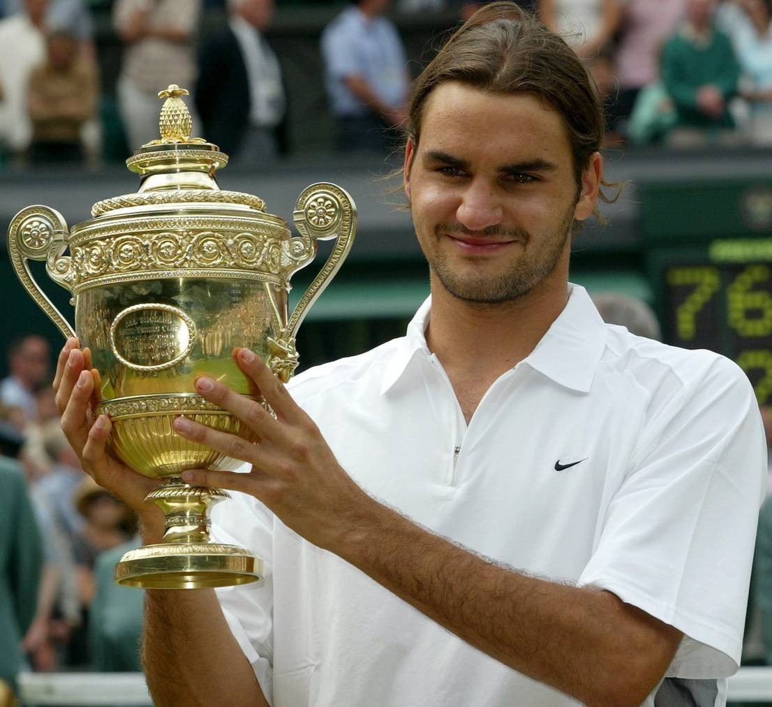 Federer 1. Wimbledon Sieg