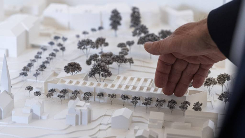 Auf dem Parkareal des Grand Resort Hotel Bad Ragaz plant die Stiftung Kunstsammlung Thomas Schmidheiny ein Kunstmuseum.