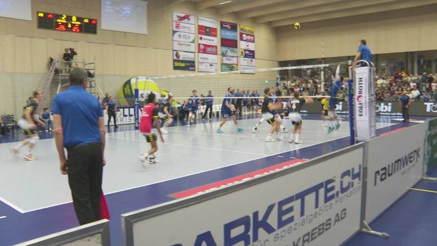 3:0-Heimsieg: Volley Amriswil erkämpft sich eine Finalissima gegen Schönenwerd