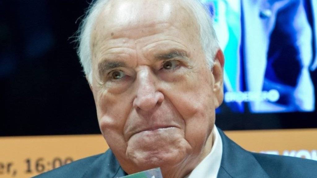 Altkanzler Helmut Kohl (85) geht es besser, aber noch nicht gut (Archiv 2014).
