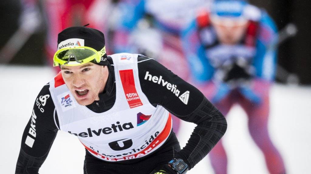 Dario Colognas Rückstand auf das Podest der Tour de Ski wuchs in Oberstdorf an.