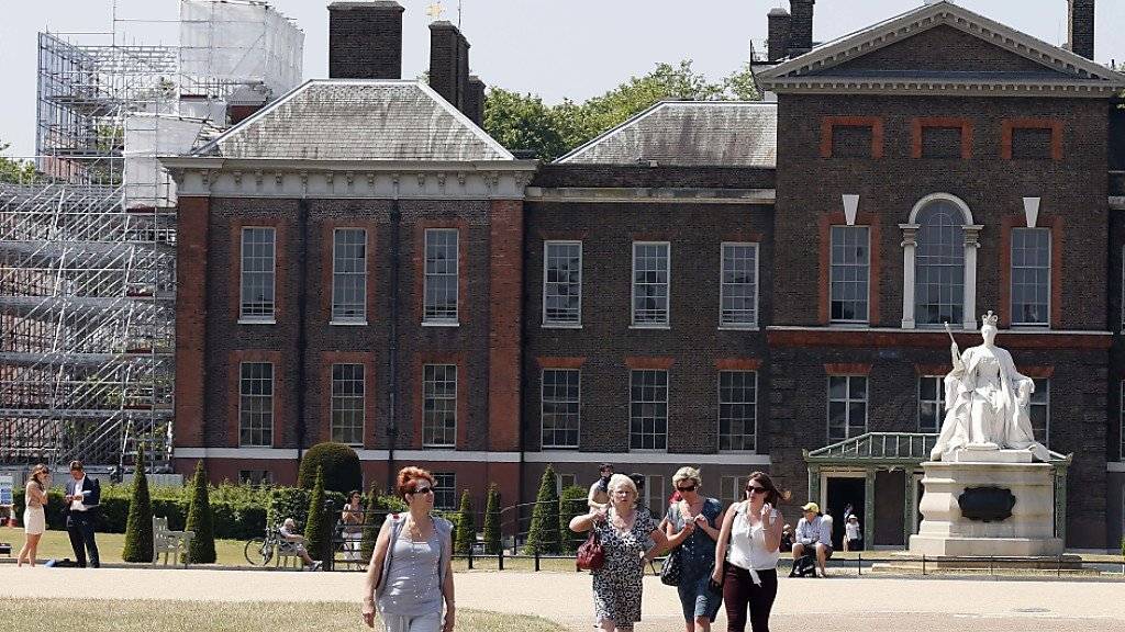 Dank der günstigen Wechselkurse boomt der Tourismus in Grossbritannien (Archivbild vom Kensington Palace).