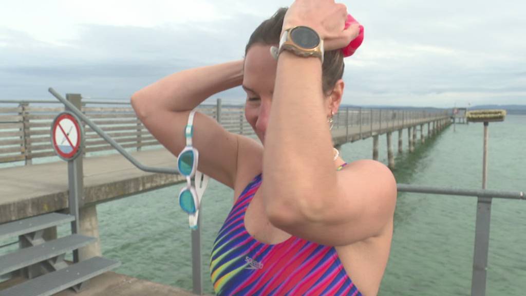 Eisschwimmerin aus Kreuzlingen: Deniz Kayadelen verbindet Spitzensport und Mutterrolle