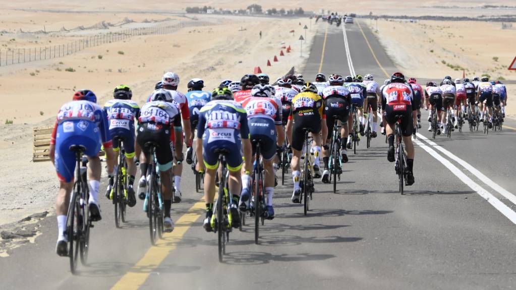 Schon im letzten Jahr erfolgte der World-Tour-Start der Radprofis in der Arabischen Wüste.