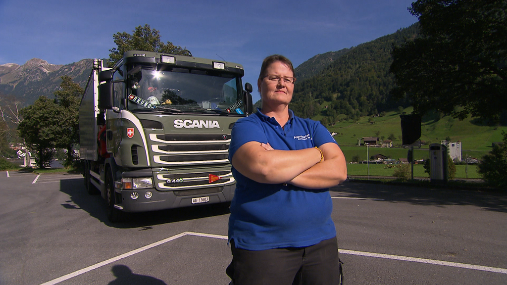 Lastwagen Lady Manuela (AG)