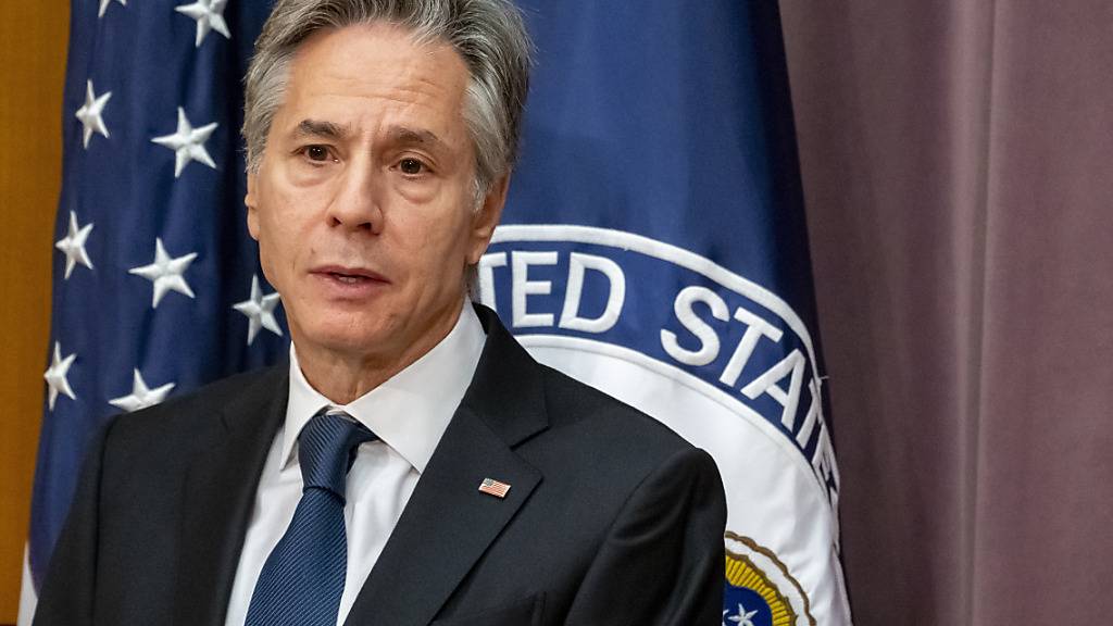 US-Außenminister Antony Blinken hat erneut auf «gezieltere» militärische Operationen Israels im Gazastreifen gepocht. Foto: Alex Brandon/AP/dpa