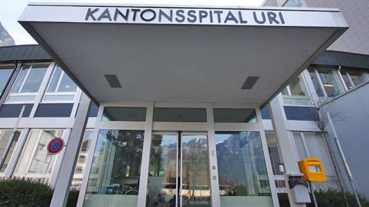 Kein Besuch mehr im Kantonsspital Uri erlaubt
