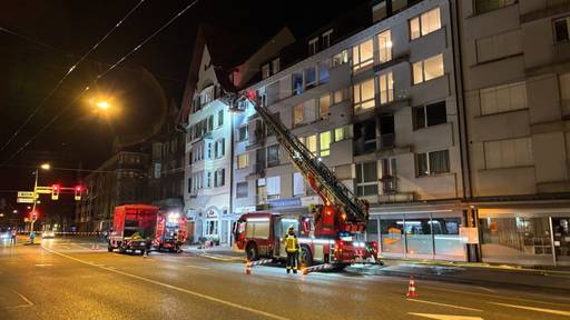 Mann bei Wohnungsbrand in St. Gallen lebensbedrohlich verletzt