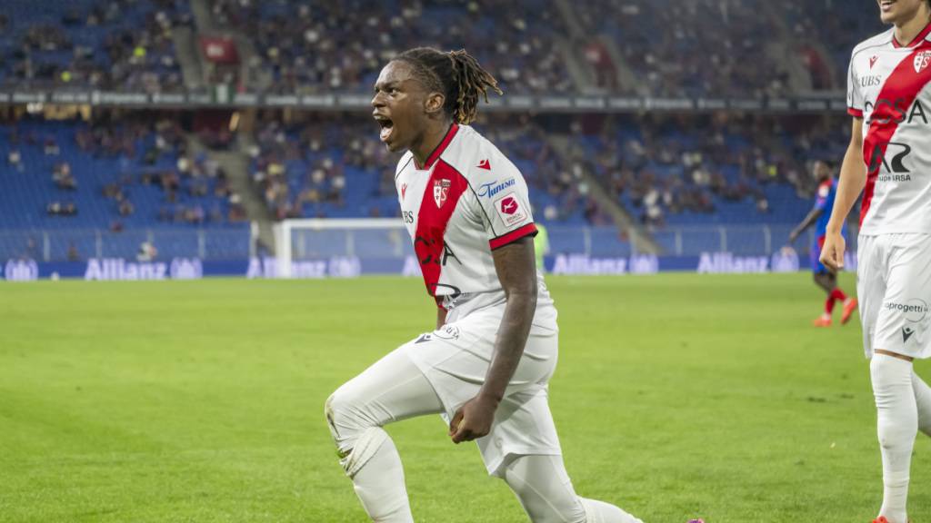 Winsley Boteli traf im St. Jakob-Park doppelt